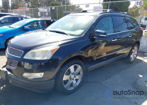 2010 Chevrolet Traverse Ltz из США, поврежденный, VIN 1GNLVHED7AS103678